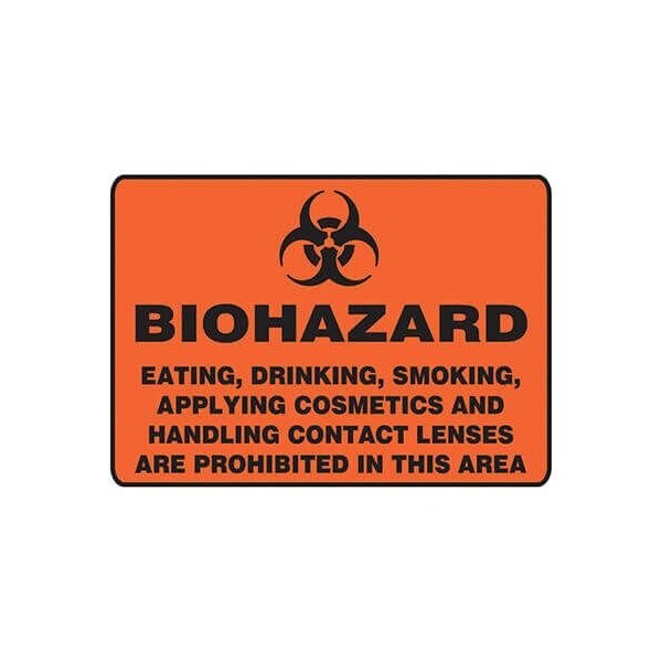 Accuform Safety Sign, MBHZ509VP MBHZ509VP - main